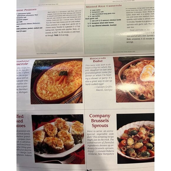 Taste Of Homes Best Holiday Recipes 2005 Cookbook with 359 recipes 193 pages - Picture 4 of 5